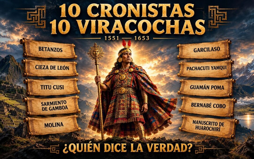 10 cronistas y 10 Viracochas: distintas descripciones de Viracocha en manuscritos antiguos